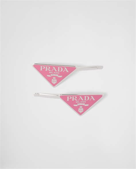 prada hair slide|prada hair clips.